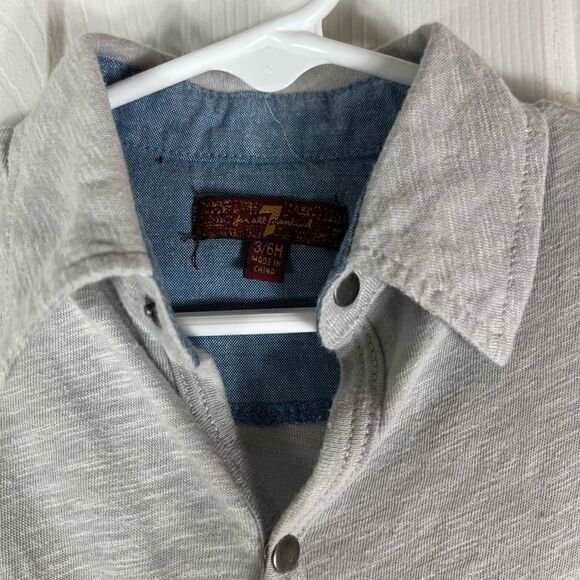 Seven For All Mankind Romper Size 3/6m - Picture 2 of 5